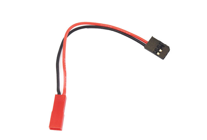 TRC-7005C Tornado RC Female JST to male Futaba 22awg 10cm silicone wire 0.08