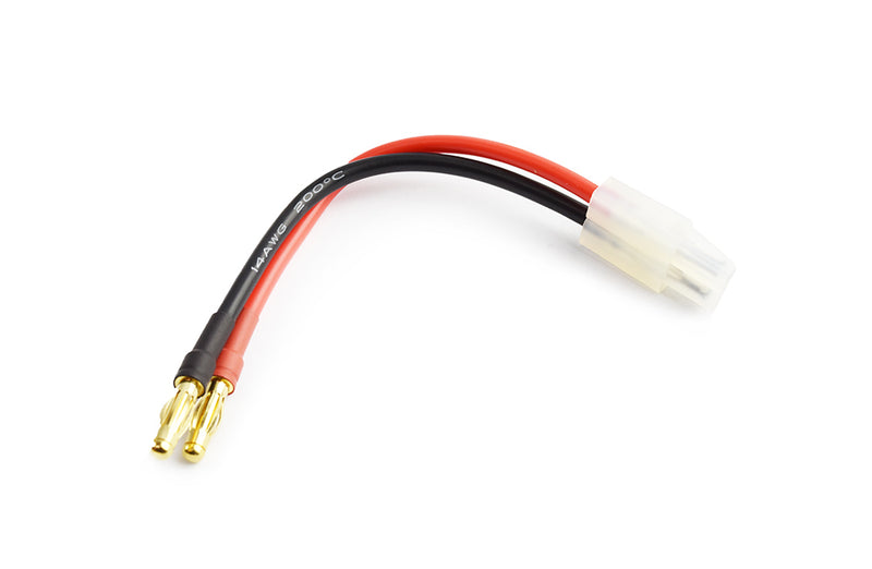 TRC-8034 Male Tamiya to two 4.0mm male connector adaptor 14