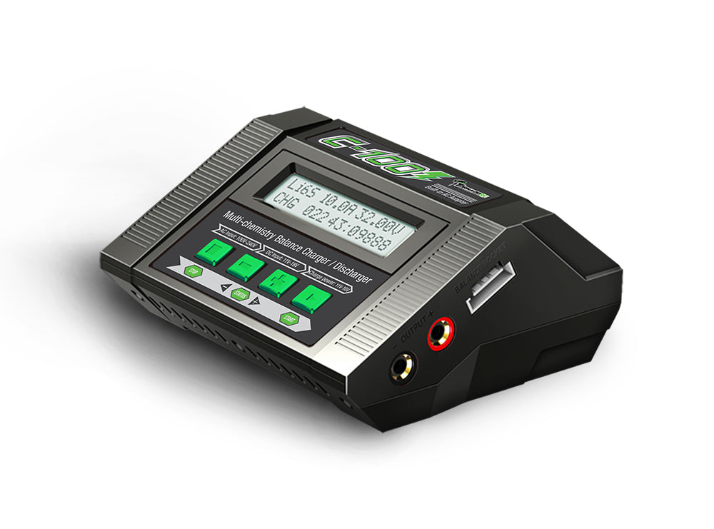TRC-C-100 TORNADO RC 10AMP 100W AC/DC MULTI CHEMISTRY CHARGER Tornado