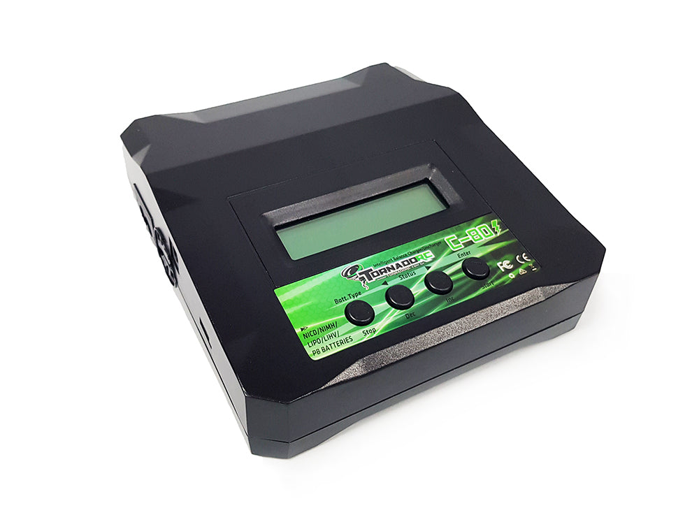 TRC-C80 Tornado RC Multi chemistry charger AC/DC 7amp 80w Tornado