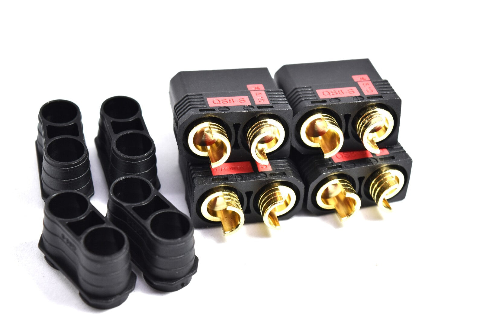 TRC-QS8-F4 Black QS8 Plug female 4pcs/bag Tornado