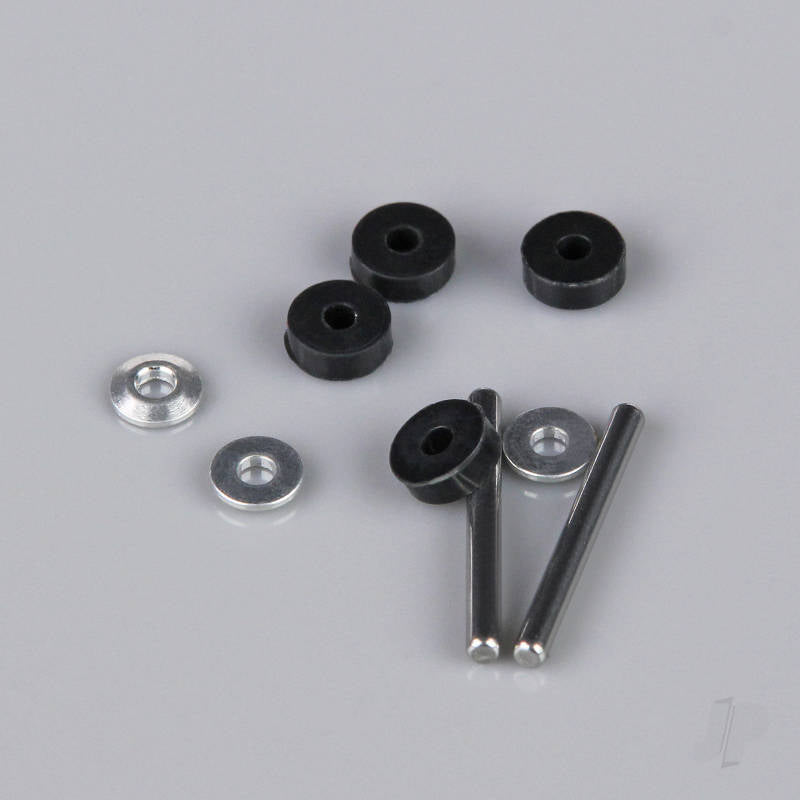 TWST100102A Spindle set Inc Spindle / Dampners / Spacers (10 pcs) (Ninja 250) Twister