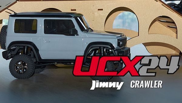 UDI-UCX2402G UDIRC UCX2402 RC Car Suzuki Jimny RTR 1/18 Scale 2.4G 4WD Crawler Grey