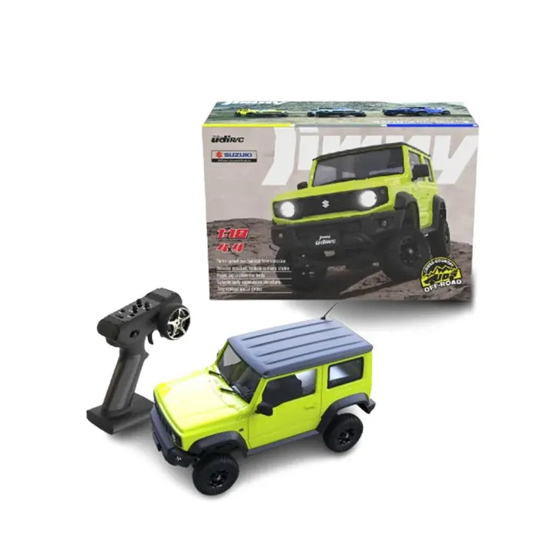 UDI-UCX2402Y UDIRC UCX2402 RC Car Suzuki Jimny RTR 1/18 Scale 2.4G 4WD Crawler UDI