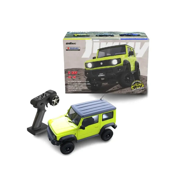 UDI-UCX2402Y UDIRC UCX2402 RC Car Suzuki Jimny RTR 1/18 Scale 2.4G 4WD Crawler