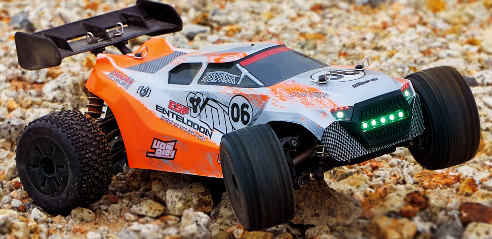 UDI-UD1806PRO 1:18th 2.4G 4WD Brushless ENTELODON Racing Truck UDI