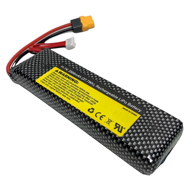 UDI018-44 Lithium battery 11.1V 2500mAh XT60 Plug. UDI