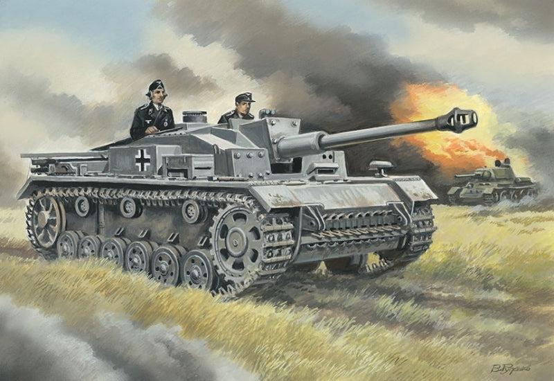 UNIM280 Unimodels 1/72 Sturmgeschutz 40 Ausf F/8 Plastic Model Kit Unimodel