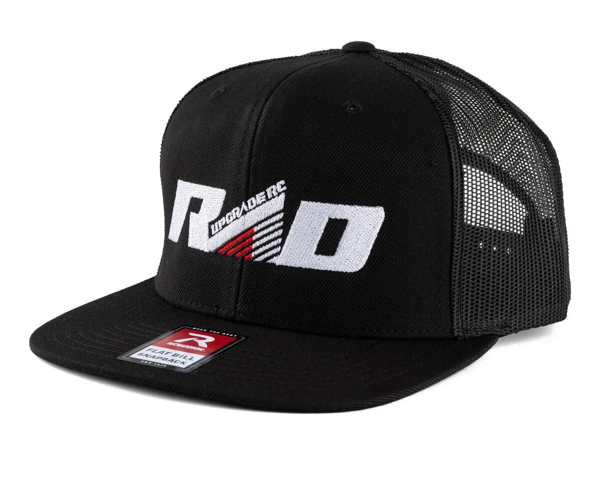 UPG-12002 UpGrade RC RAD Flat Bill Trucker Hat (Black) (One Size Fits Most) UPGRADE RC