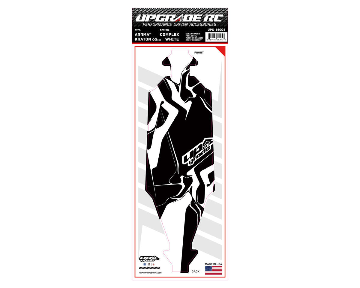 UPG-14004 UpGrade RC Chassis Protector for ARRMA™ Kraton 6S (Complex) (1) UPGRADE RC