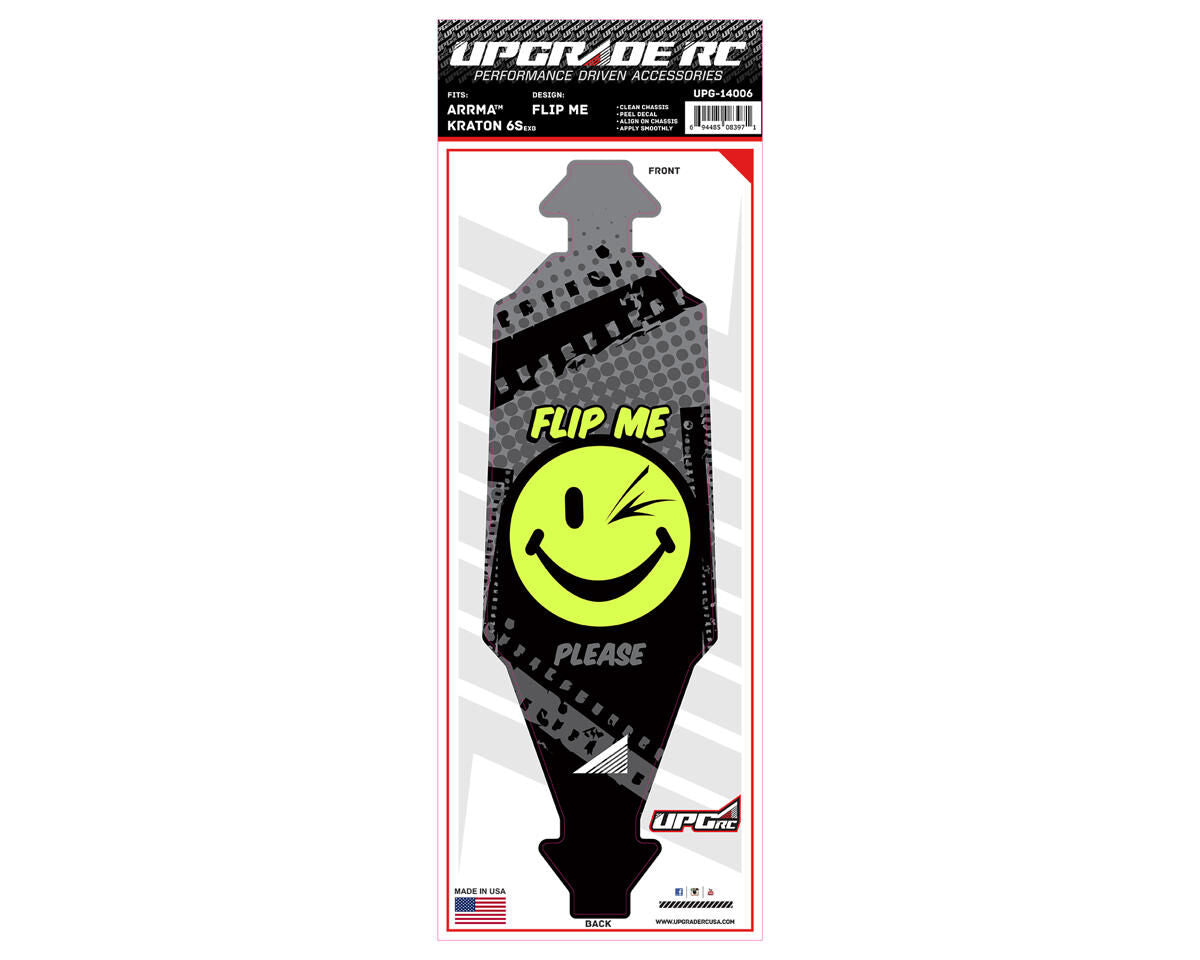 UPG-14006 UpGrade RC Chassis Protector for ARRMA™ Kraton 6S (Flip Me) (1) UPGRADE RC