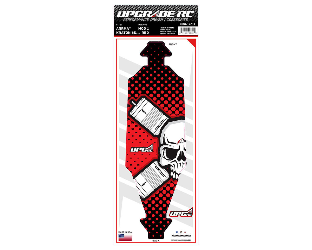 UPG-14011 UpGrade RC Chassis Protector for ARRMA™ Kraton 6S (Mod 1) (1) UPGRADE RC