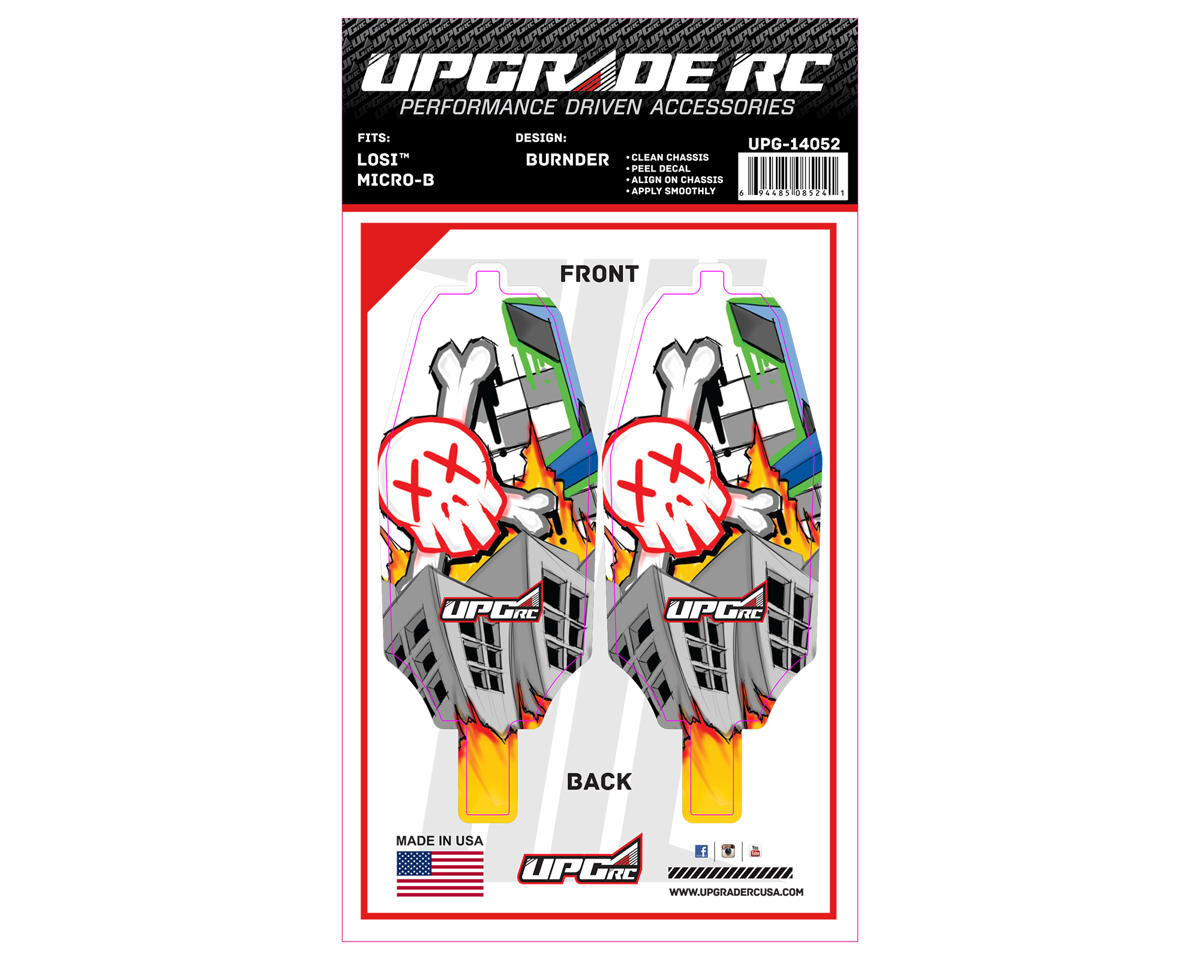 UPG-14052 Chassis Protector for Losi™ Micro-B (Burner) (2) UPGRADE RC