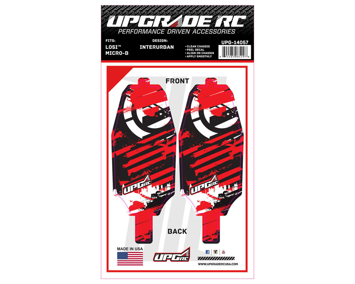 UPG-14057 Chassis Protector for Losi™ Micro-B (InterUrban) (2) UPGRADE RC