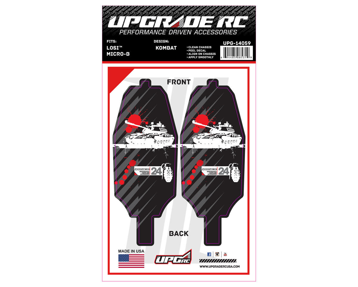 UPG-14059 Chassis Protector for Losi™ Micro-B (Kombat) (2) UPGRADE RC