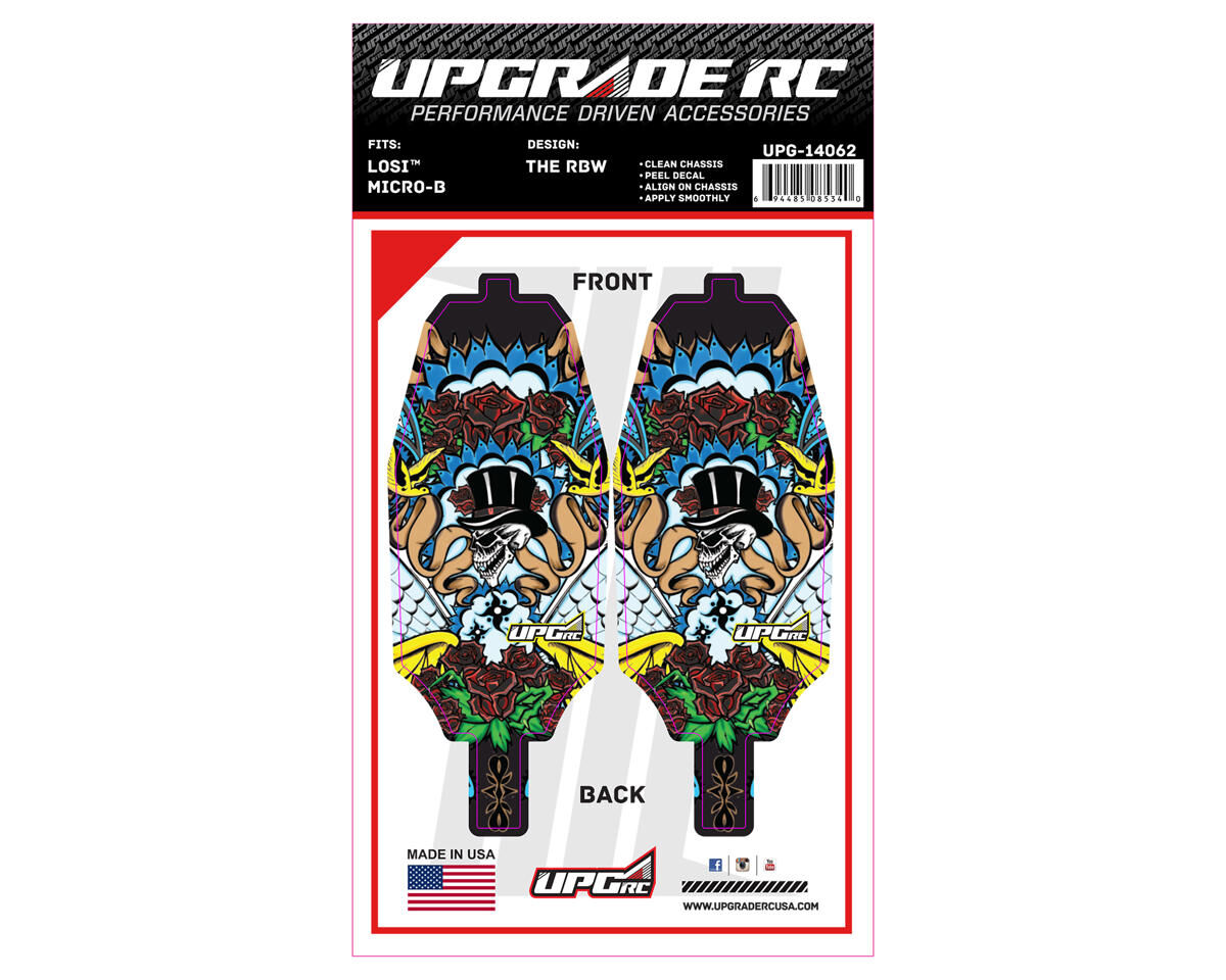UPG-14062 Chassis Protector for Losi™ Micro-B (TopHat) (2) UPGRADE RC