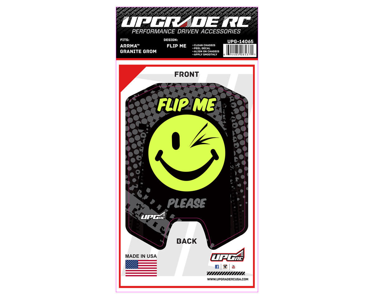 UPG-14065 UpGrade RC Chassis Protector for Arrma® Granite™ Grom (Flip Me) (1) UPGRADE RC