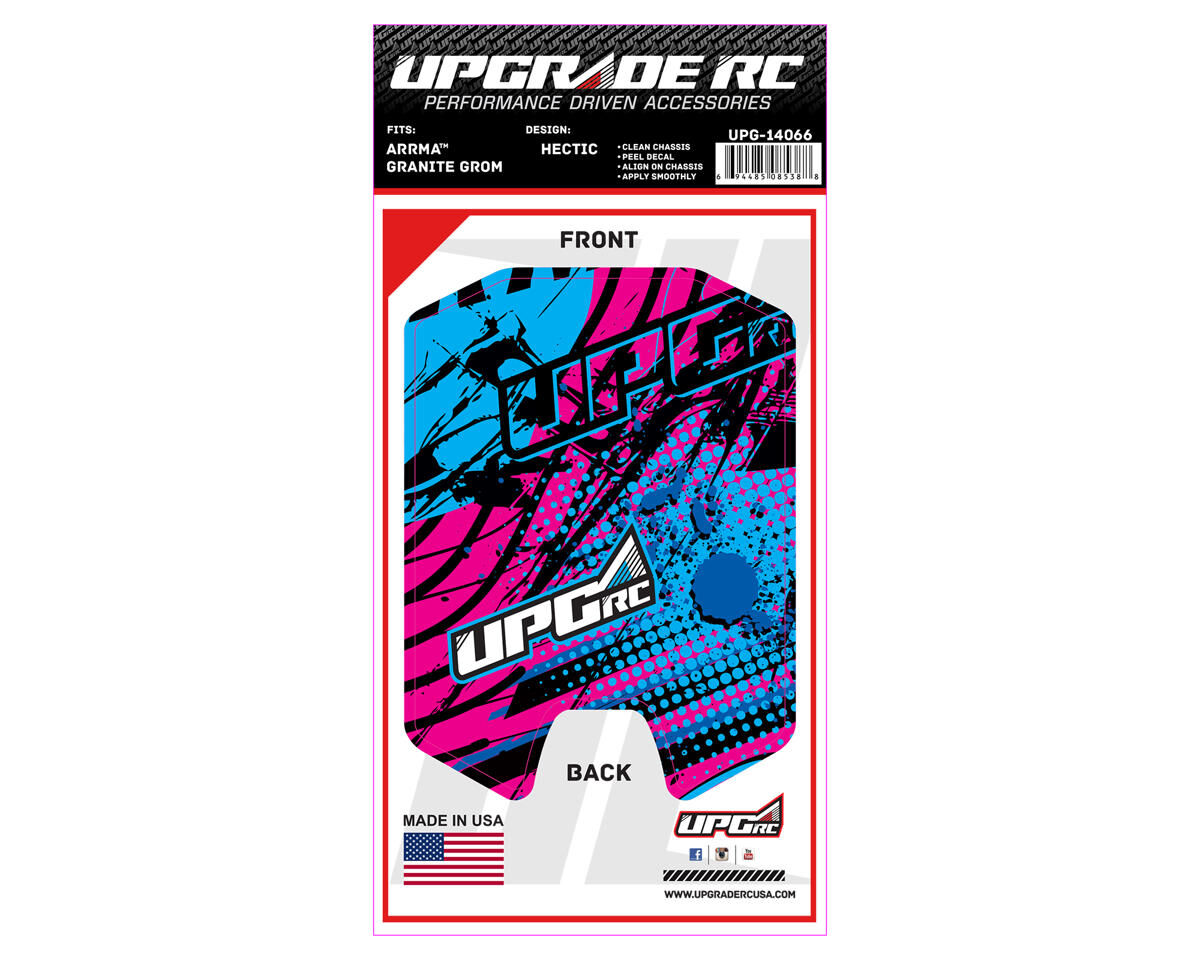UPG-14066 UpGrade RC Chassis Protector for Arrma® Granite™ Grom (Hectic) (1) UPGRADE RC