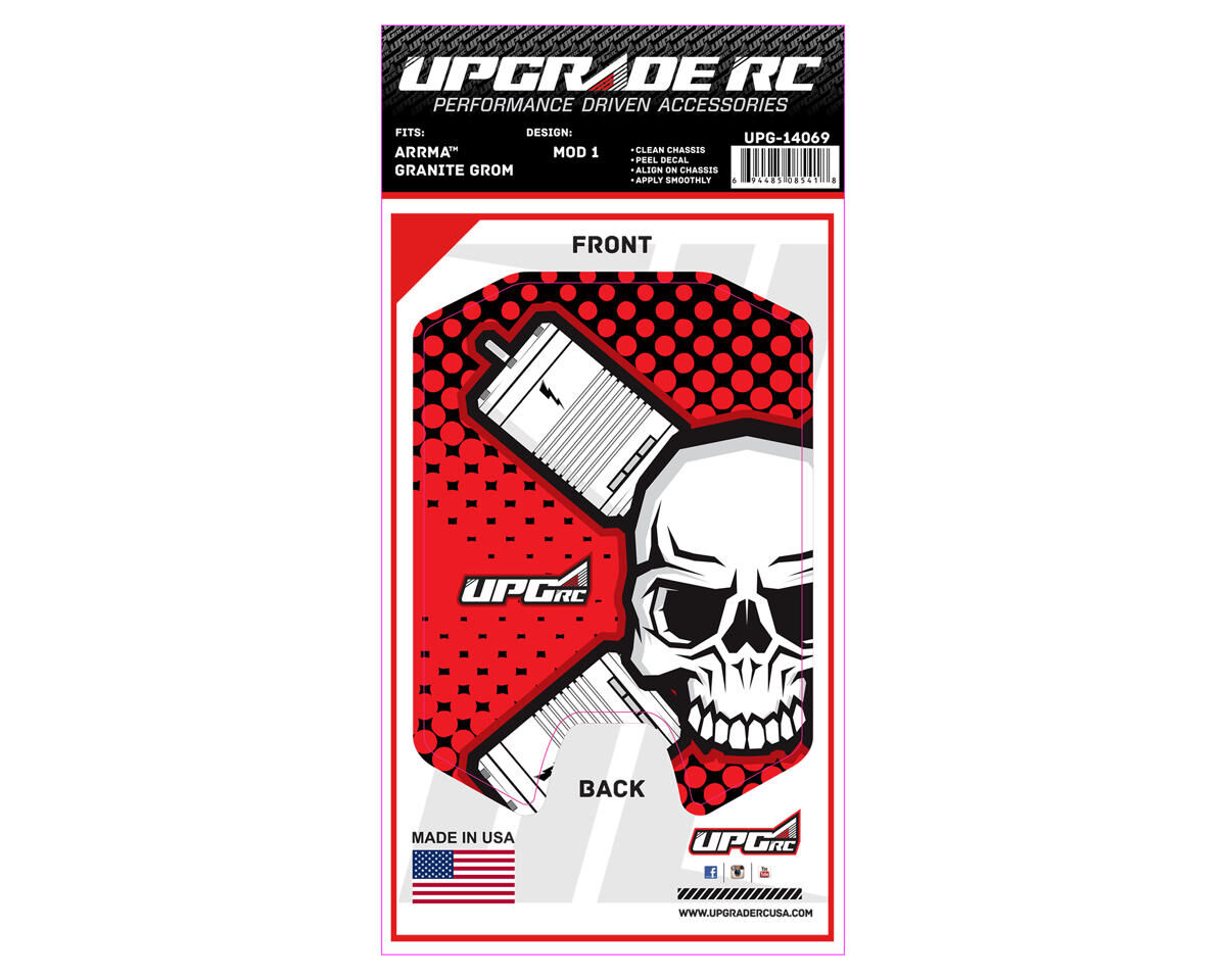 UPG-14069 UpGrade RC Chassis Protector for Arrma® Granite™ Grom (Mod 1) (1) UPGRADE RC