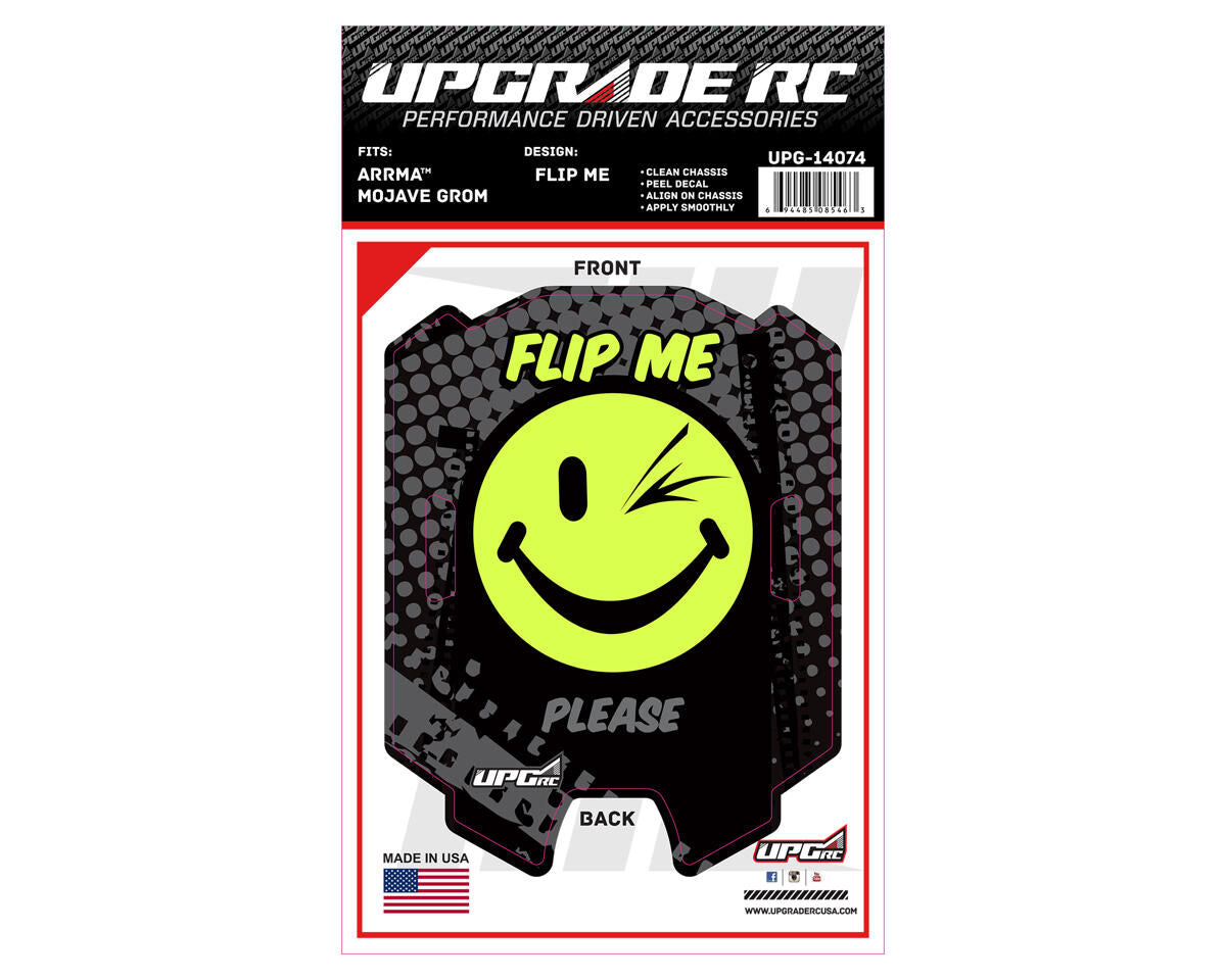 UPG-14074 UpGrade RC Chassis Protector for Arrma® Mojave™ Grom (Flip Me) (1) UPGRADE RC