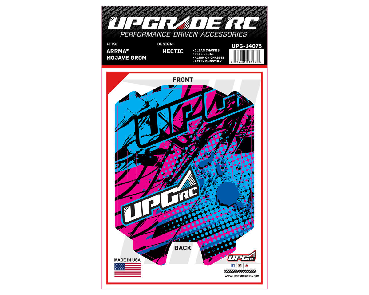 UPG-14075 UpGrade RC Chassis Protector for Arrma® Mojave™ Grom (Hectic) (1) UPGRADE RC