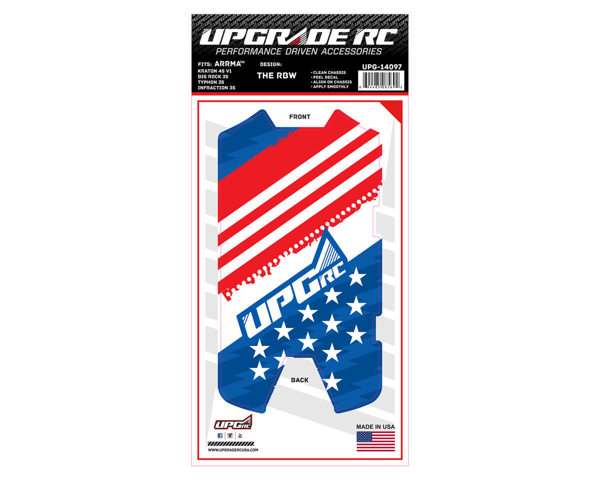 UPG-14097 Chassis Protector for ARRMA™ 3S (The RWB) (1) UPGRADE RC