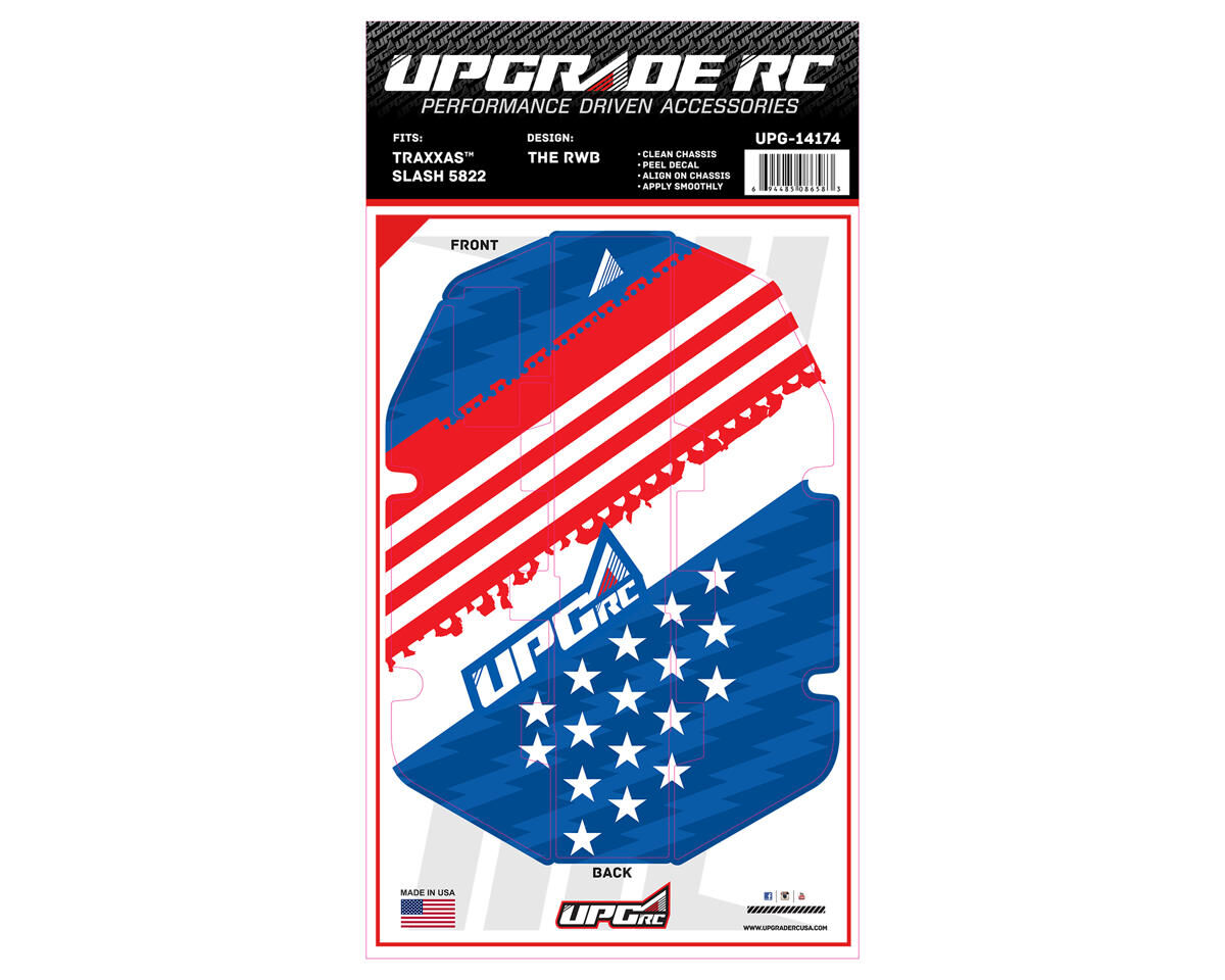 UPG-14174 UpGrade RC Chassis Protector for Traxxas® Slash® 2WD (The RBW) (1) UPGRADE RC