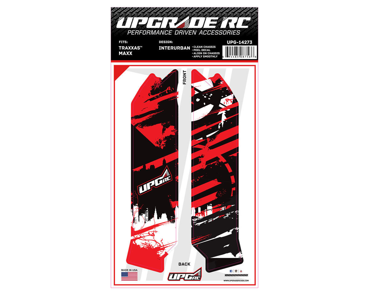 UPG-14273 UpGrade RC Chassis Protector for Traxxas® Maxx® (InterUrban) (1) UPGRADE RC