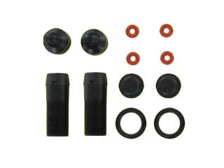 GV V213802BL V2 SHOCK BODY <L=22.6MM> (BLACK COLOR. 2PCS) GV