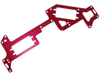 GV V2302R V2000 RADIO PLATE RED GV