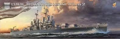 Very Fire 1/350 USS Birmingham CL-62 light cruiser Plastic Model Kit VF350921