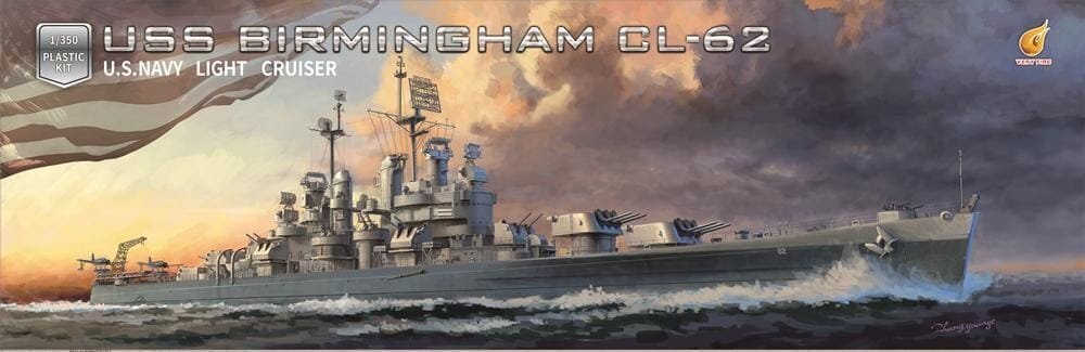 Very Fire 1/350 USS Birmingham DX version Plastic Model Kit VF350921DX