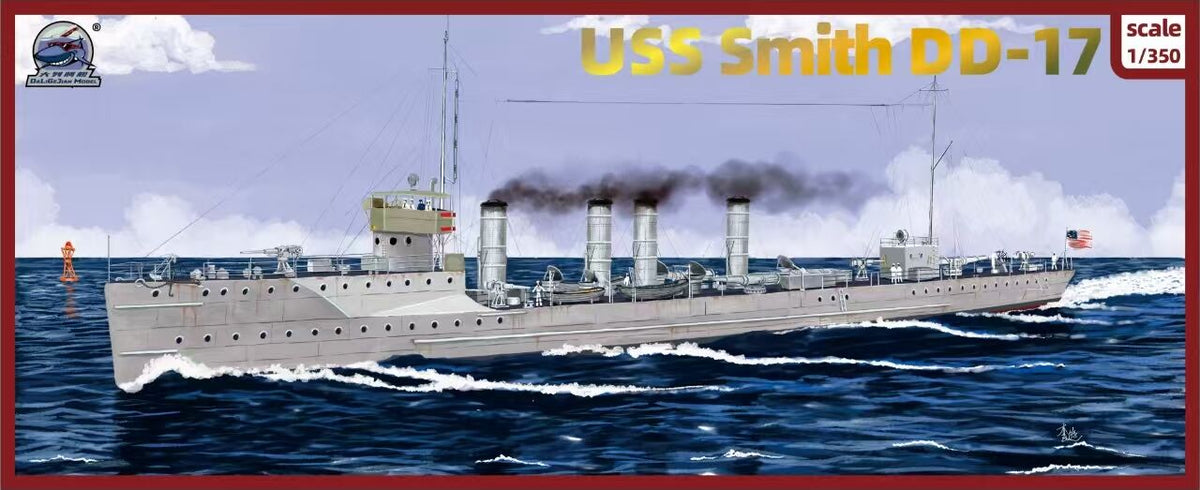 Very Fire 1/350 USS Smith DD-17 Plastic Model Kit VF350DD-17