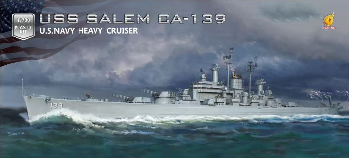 Very Fire 1/700 USS SALEM CA-139 Plastic Model Kit VF700908