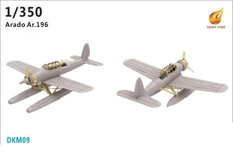 Very Fire 1/350 DKM AR196 (2sets) VFDKM09