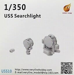 Very Fire 1/350 USS Searchlight (3 types, 12 sets) VFUSS10