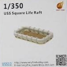 Very Fire 1/350 USS Life Square Rafts (30 sets) VFUSS12