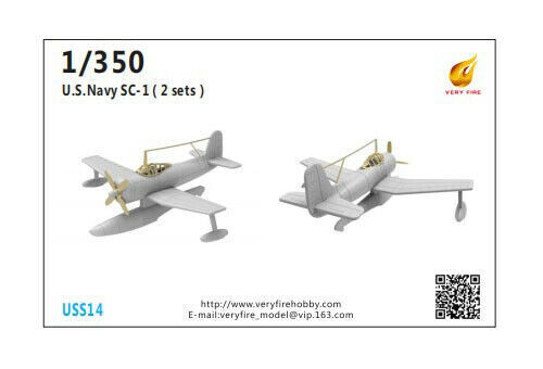 Very Fire 1/350 USS SC-1 Plane (2 sets) VFUSS14