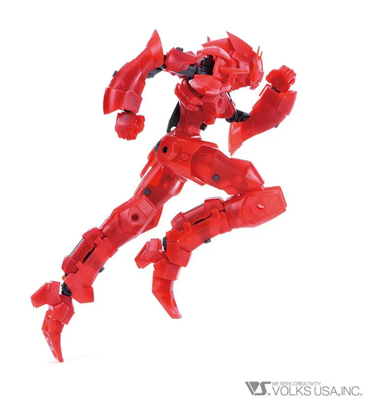 VLOCKer's NEXATE PRIME Red/Gun Metallic ver. Plastic Model Kit VL-22632
