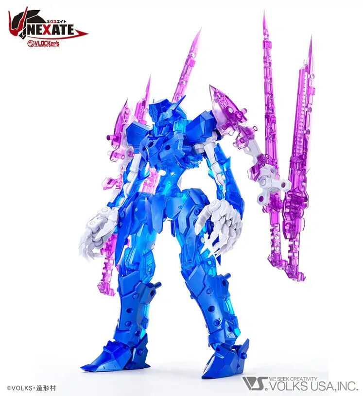 VLOCKer's NEXATE PRIME V-RAID Clear Blue/Metallic Blue ver. Plastic Model Kit VL-22708
