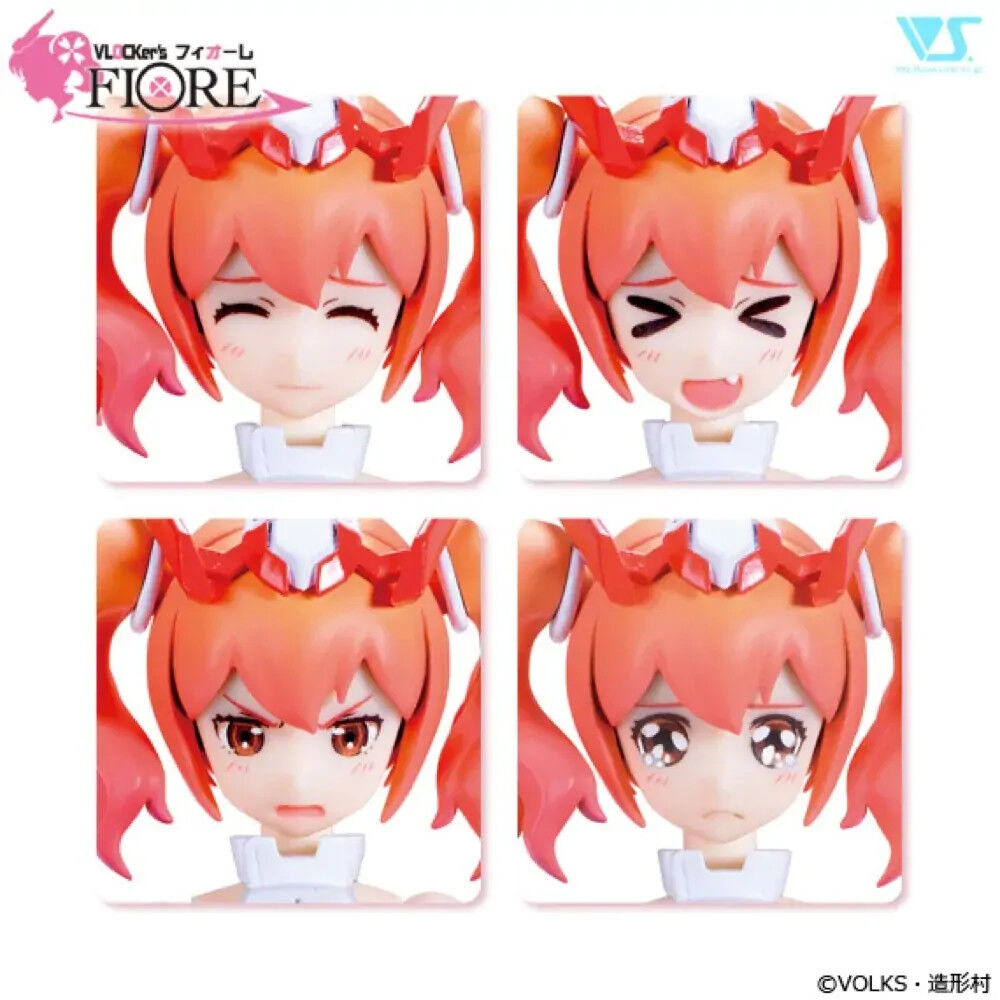 VLOCKer's FIORE Primula Additional Face Set 4 VL-22782