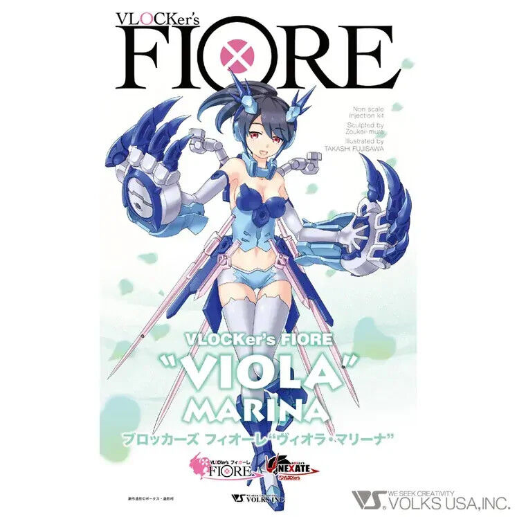 VLOCKer's FIORE VIOLA Marina Plastic Model Kit VL-22894
