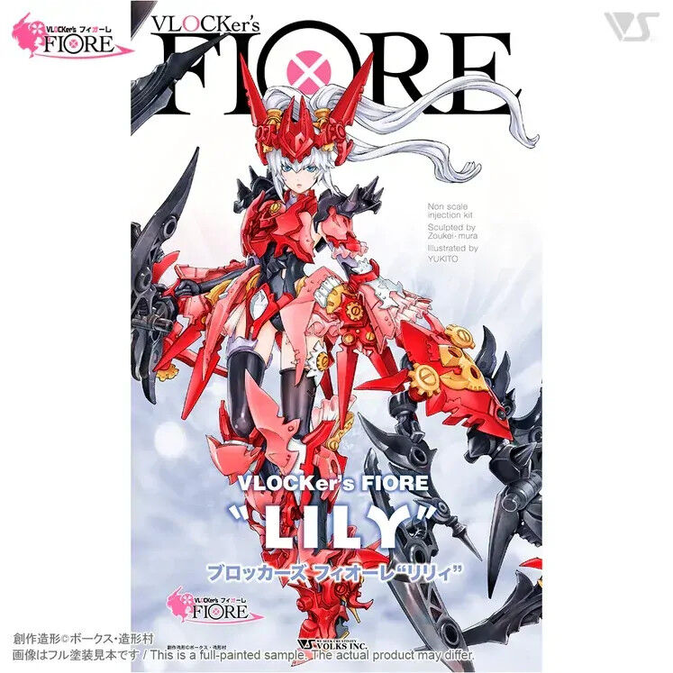 VLOCKer's FIORE LILY Plastic Model Kit VL-23007