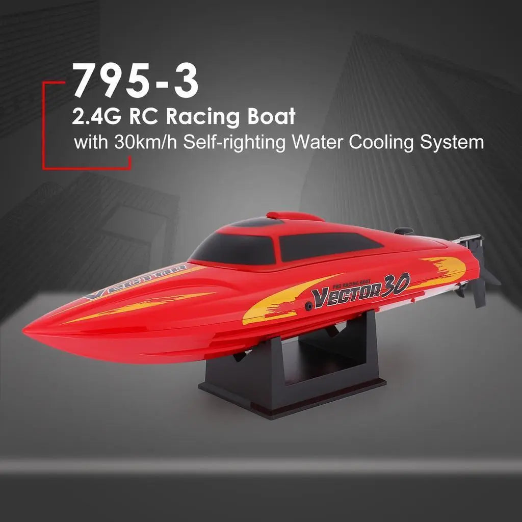 VOLANTEX VECTOR 30 RTR SELF RIGHTING R/C BOAT 28KMH Volantex