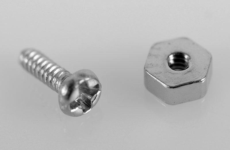 VVV-C0012 1mm x 3mm Machine Screw and Nut RC 4WD