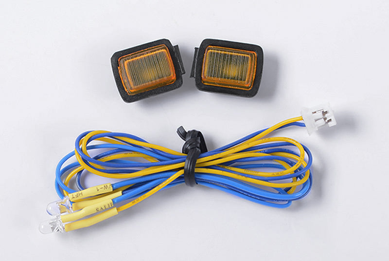 VVV-C0092 Turn Signal LED Light Set for Tamiya CC01 Jeep Wrangler (Detailed) RC 4WD