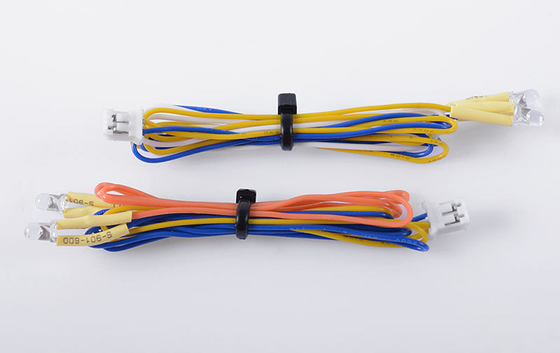 VVV-C0100 3MM Yellow LED Set (Pair) RC 4WD