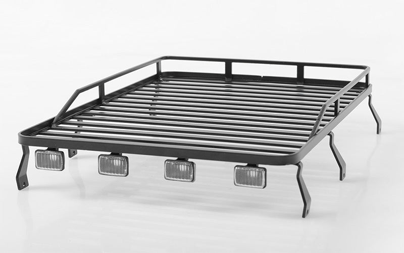 VVV-C0241 Roof Rack w/Lights for Gelande II D90 RC 4WD