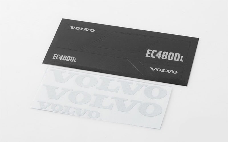 VVV-C0267 Volvo Decal Sheet Set for 1/14 Earth Digger 360L RC 4WD