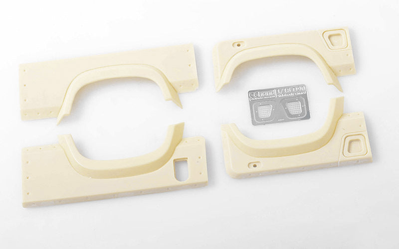 VVV-C0272 Expanded Side Body Panels for 1/18 Gelande D90 RC 4WD
